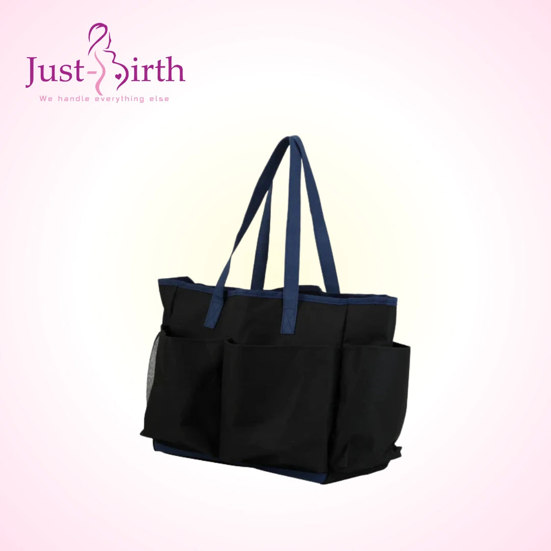 Nurse Gift Black Tote Bag