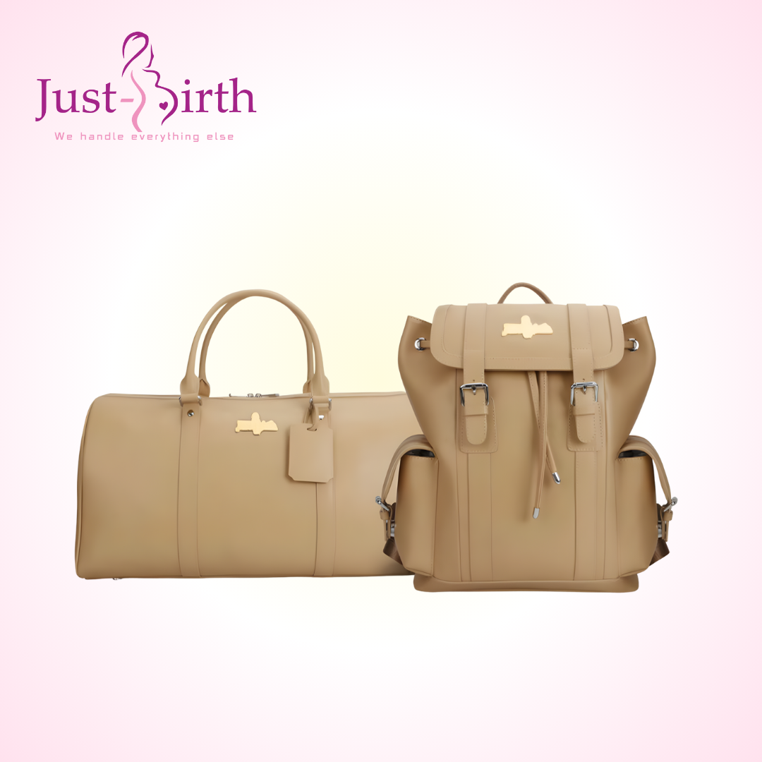 Luxury Mommy & Daddy Bag for Postpartum Recovery
